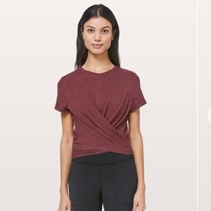 Lululemon Time To Restore Short Sleeve sz 2